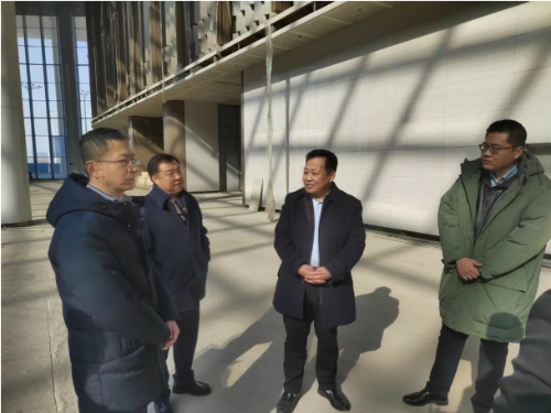 济南市商务局局长孙战宇一行赴济南黄河国际会展中心、山东国际会展中心走访调研