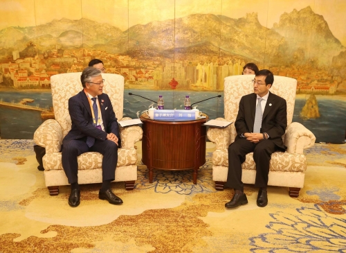 刘强会见住友商事株式会社客人